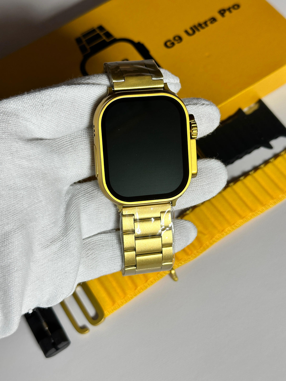 G9 Ultra Pro Smart Watch Golden Edition