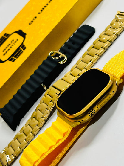 G9 Ultra Pro Smart Watch Golden Edition