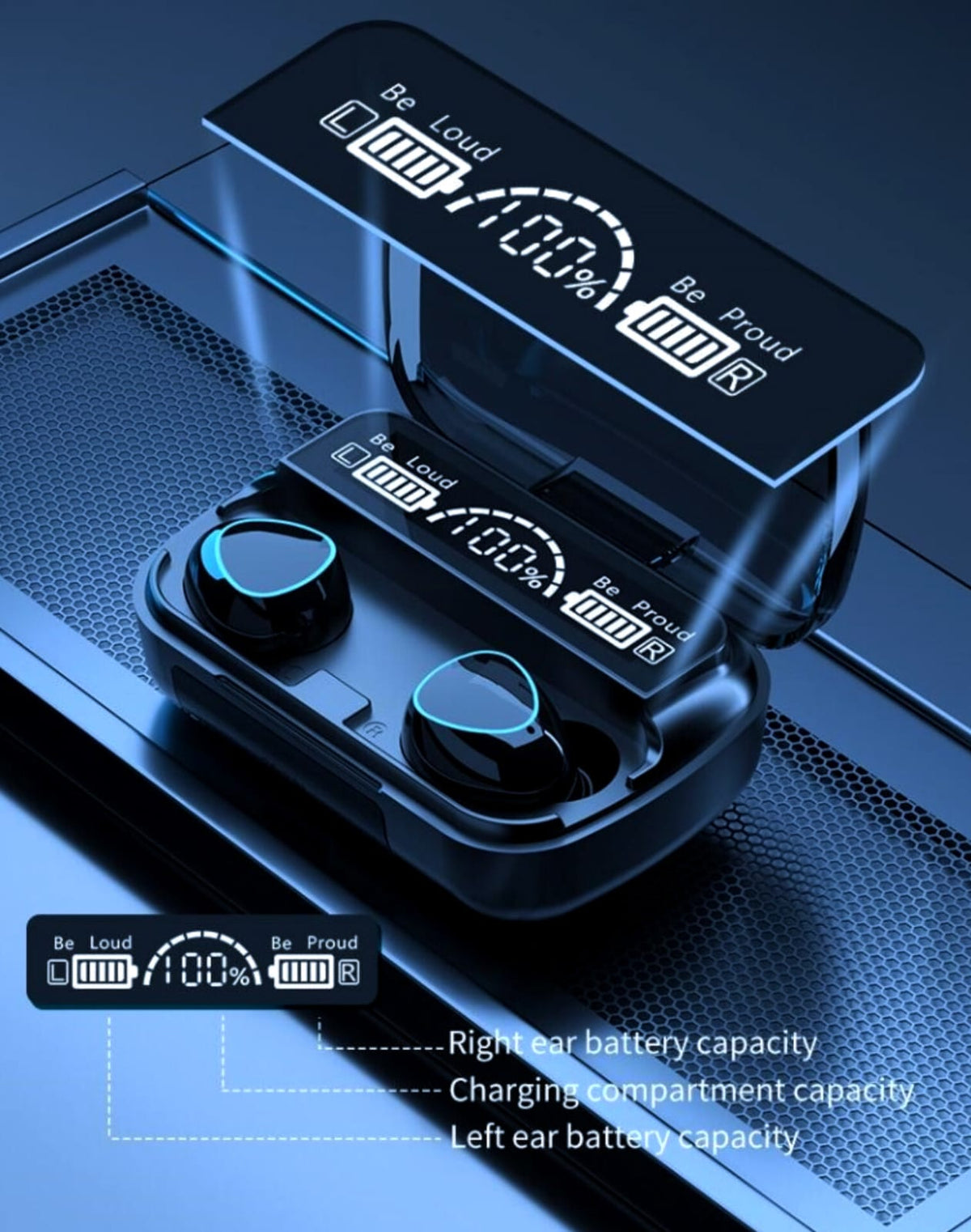 M10 TWS Wireless EarBuds